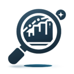 Magnifying Glass with Graph